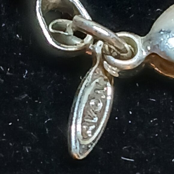 Vintage Avon Silver Tone Necklace & Earrings Costume Jewelry Set #23W - Picture 4 of 16